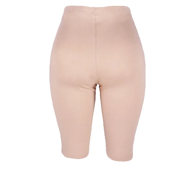 REDTAG Beige Training Shorts for Women