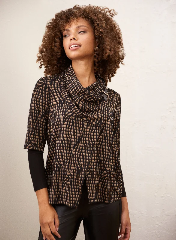 Petites / Black Pattern / XL