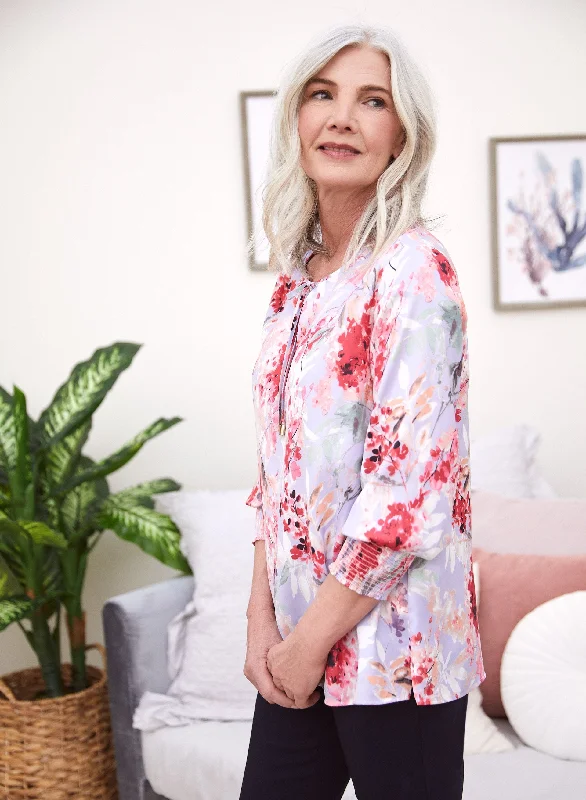 Floral Print Blouse