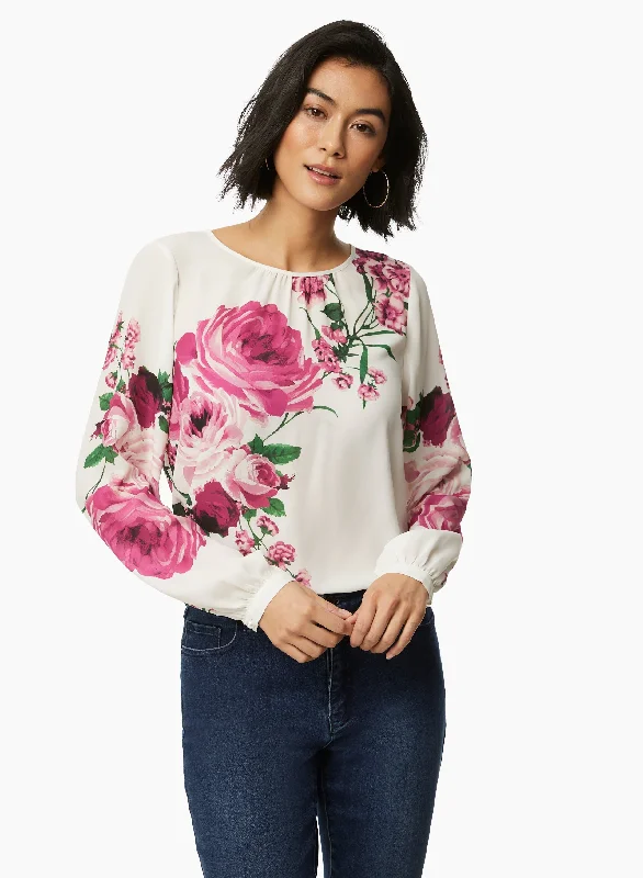 Floral Print Blouse