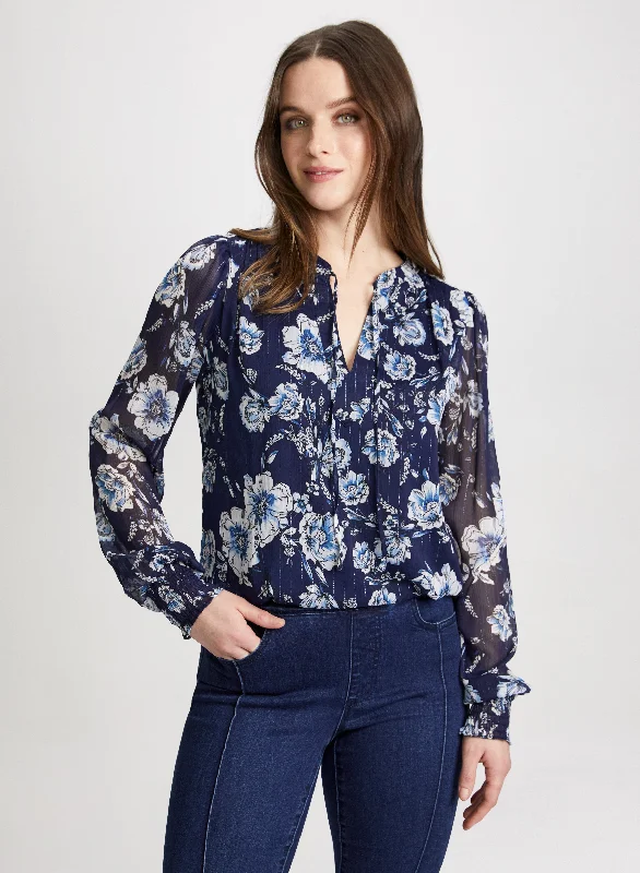 Petites / Blue Pattern / XL