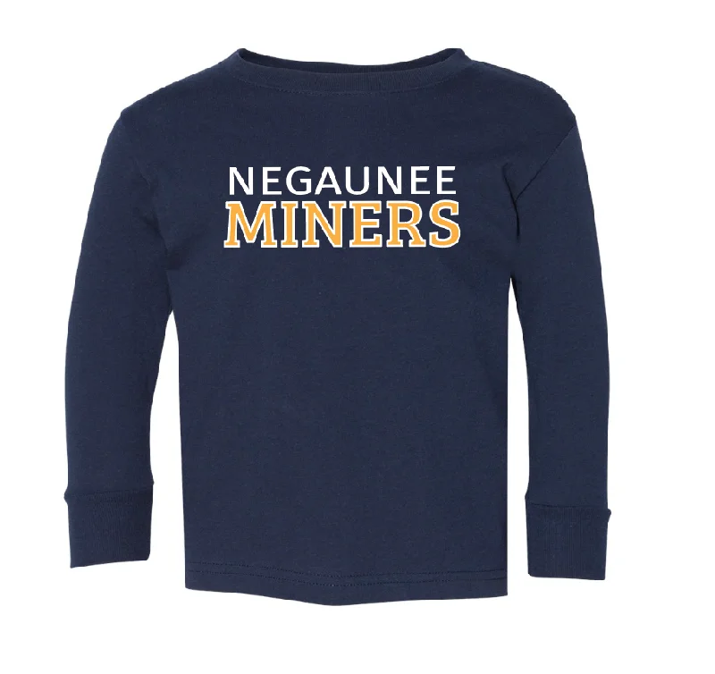 Negaunee Miners Toddler Long Sleeve