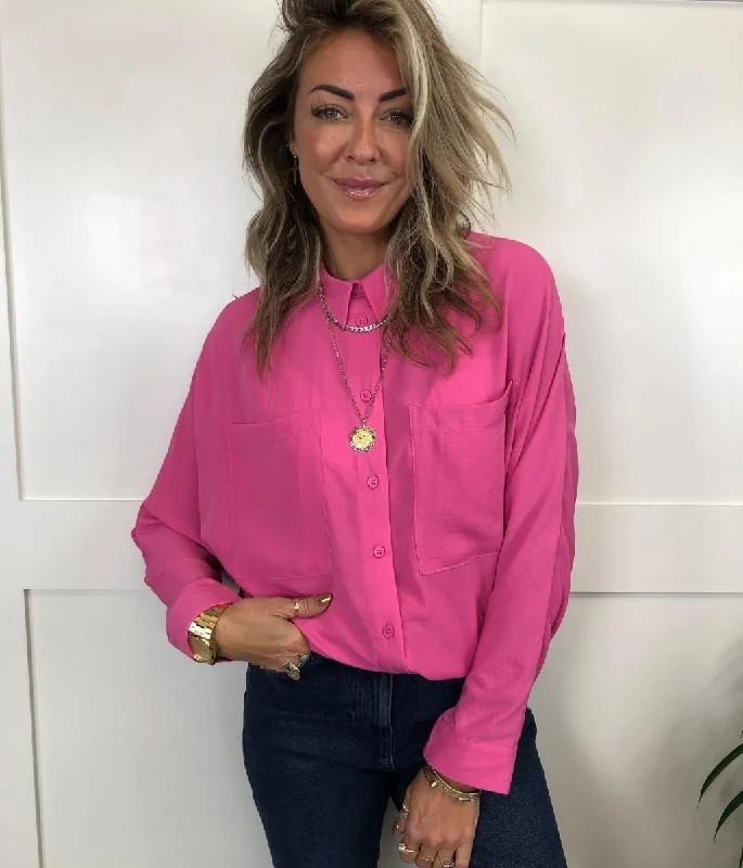 Pink Relaxed Fit Shirt