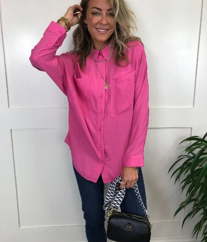 Pink Relaxed Fit Shirt