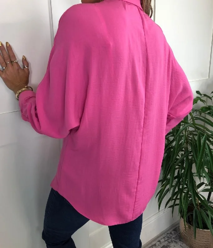 Pink Relaxed Fit Shirt