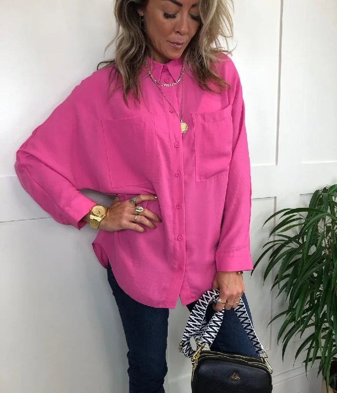 Pink Relaxed Fit Shirt