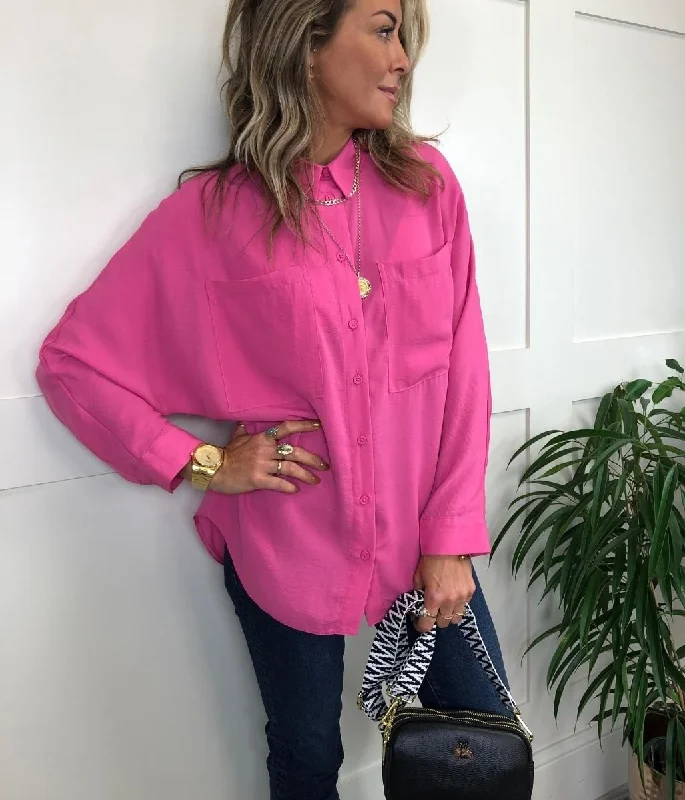 Pink Relaxed Fit Shirt