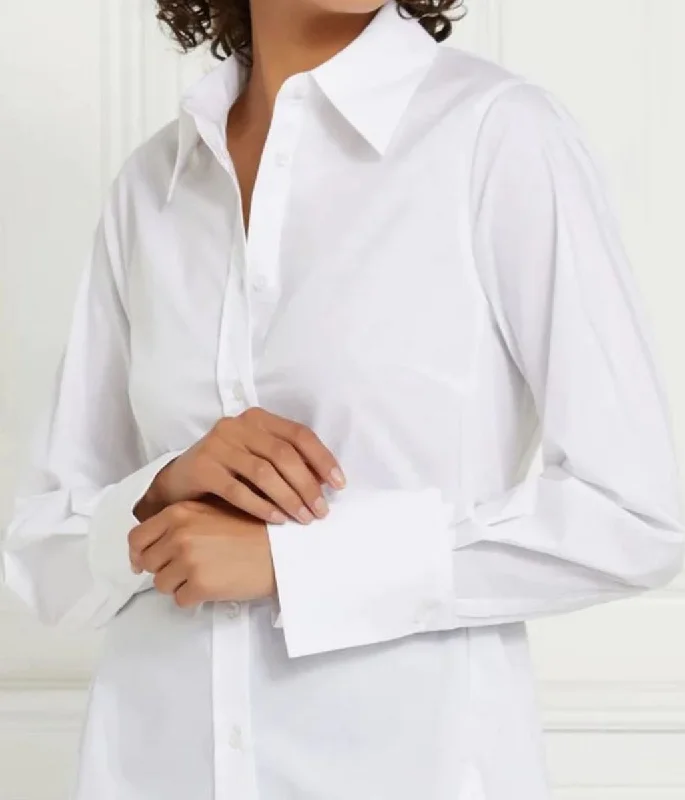 Gallery Stretch White Shirt