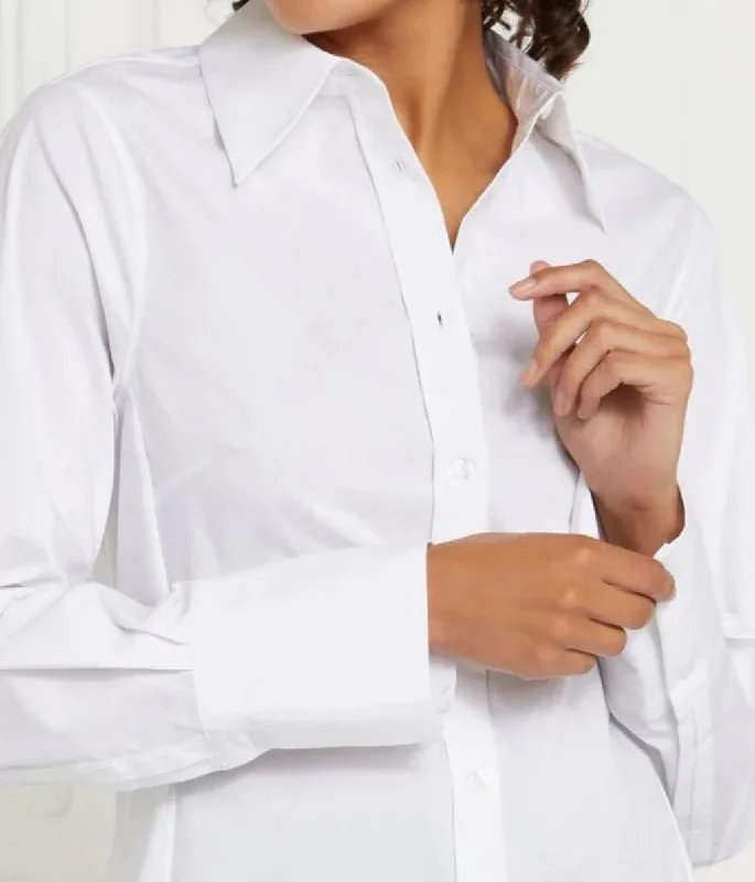 Gallery Stretch White Shirt