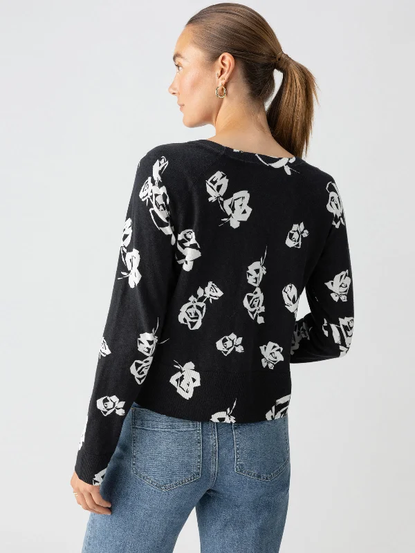 All Day Long Sweater Rose Pop