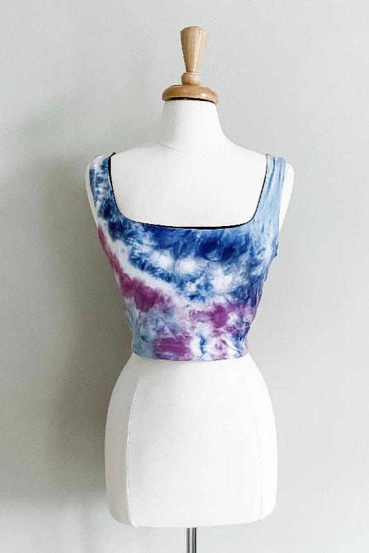 3 / Blue Fuchsia Tie Dye