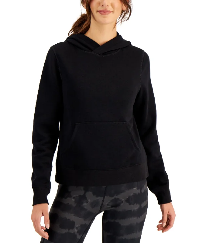 ID Ideology Women's Fleece Hoodie (Black, XXL)