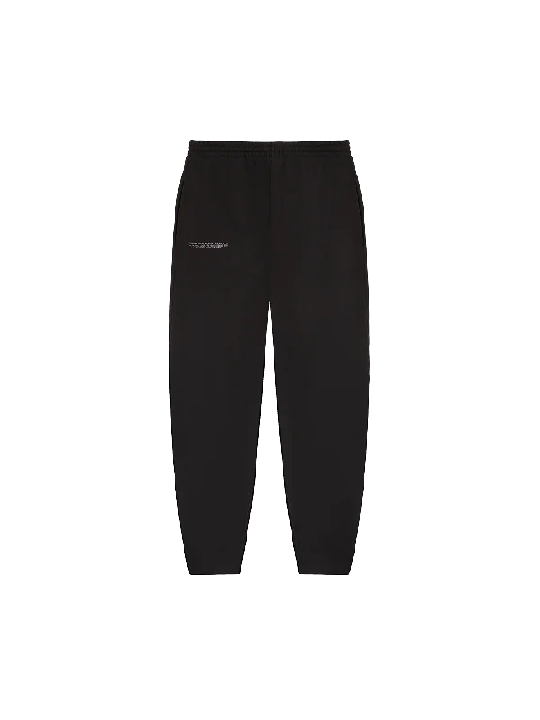 DNA Barrel-Leg Track Pants—black