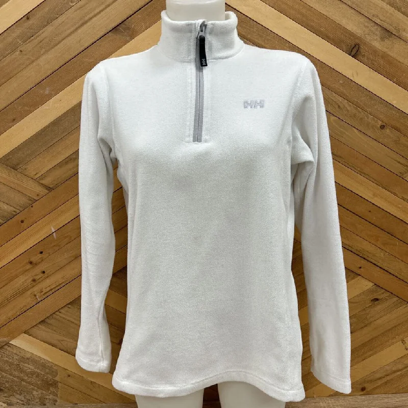 Helly Hansen - Women's 1/4-Zip Fleece - MSRP $75: White-women-LG