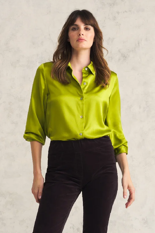 Stretch Silk Shirt