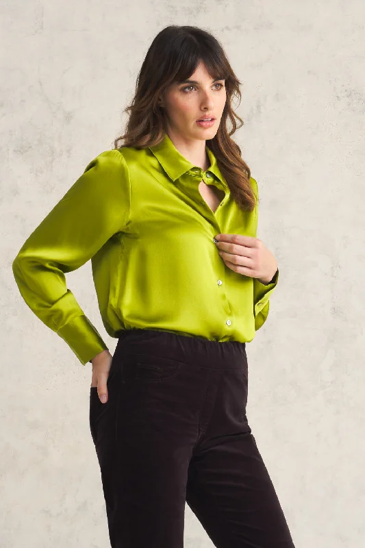 Stretch Silk Shirt