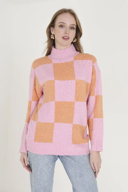 Jersey - Knitwear | Pink/Orange | BZZ015