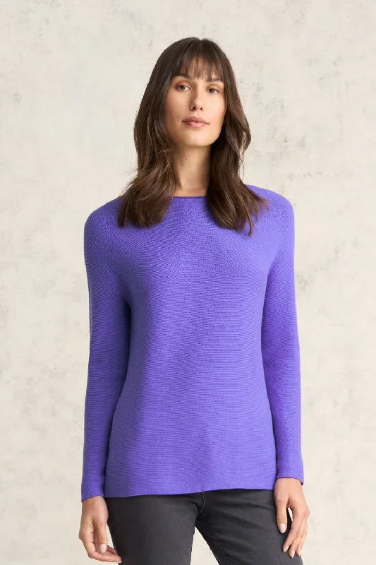 Purl Cotton Jumper