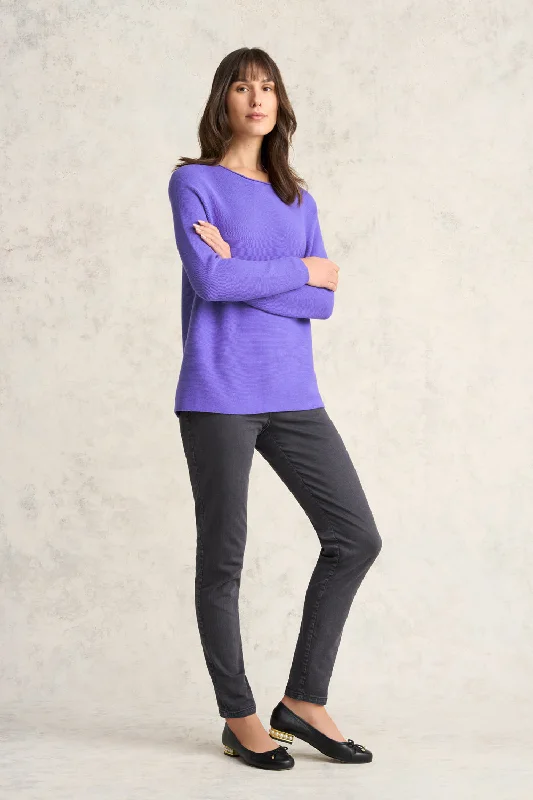 Purl Cotton Jumper