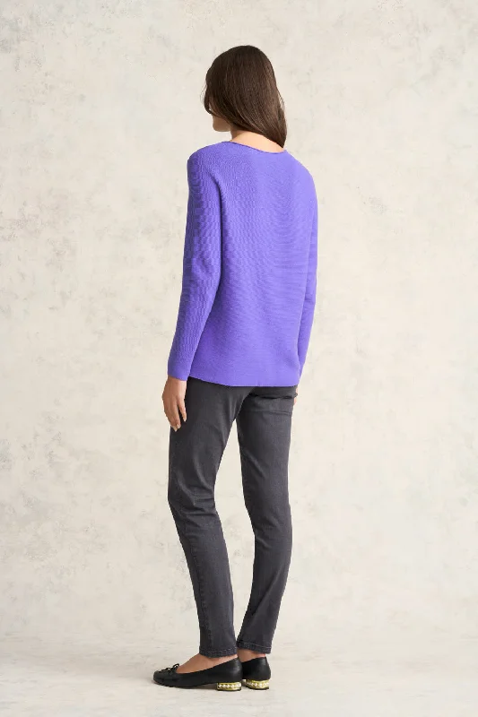 Purl Cotton Jumper