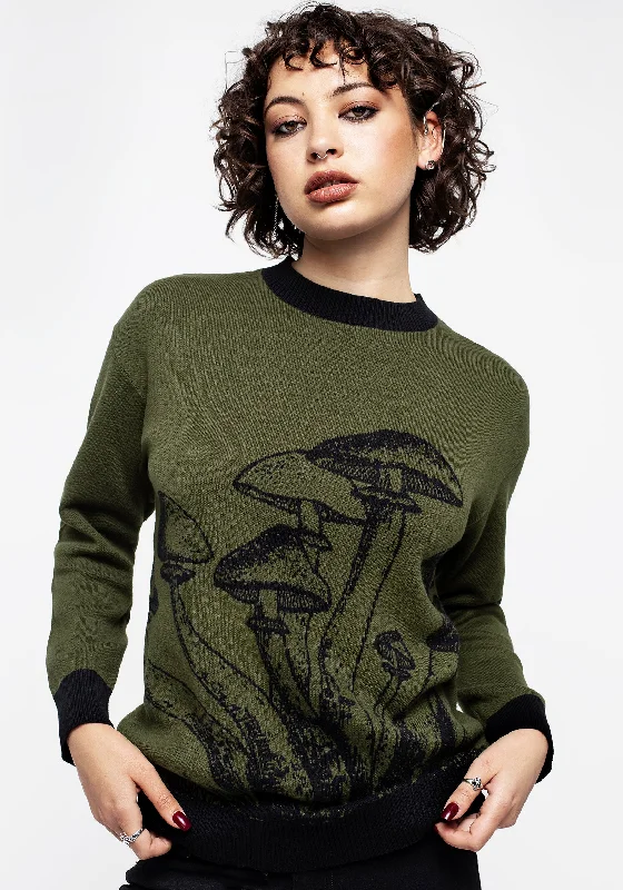 Mildew Unisex Mushroom Jumper