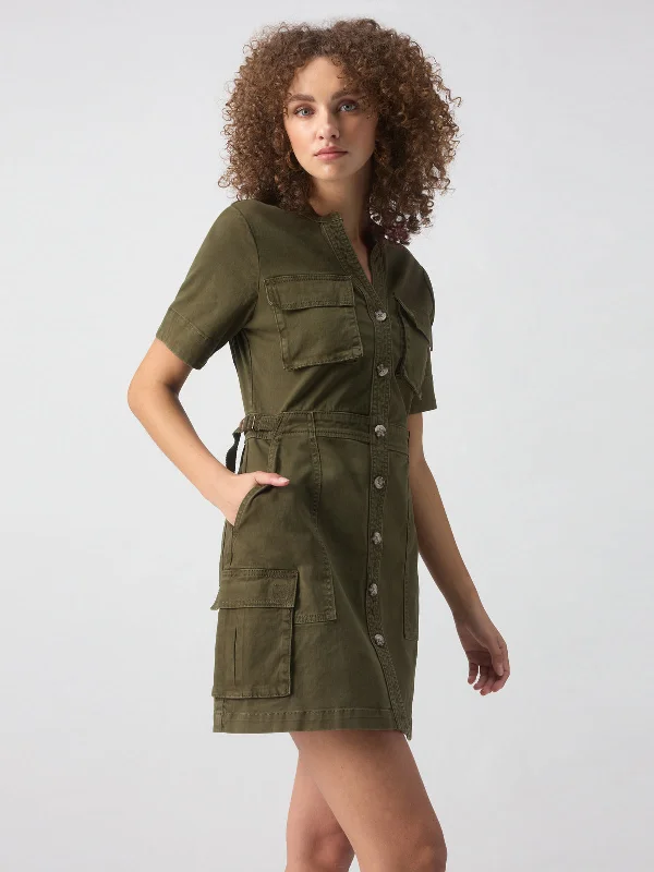 Reissue Dress Burnt Olive