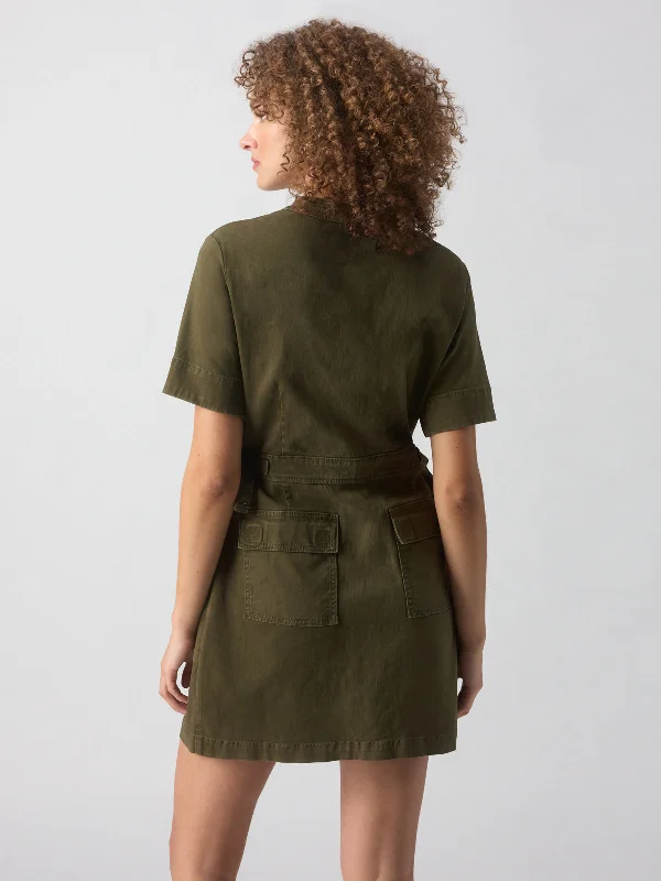 Reissue Dress Burnt Olive