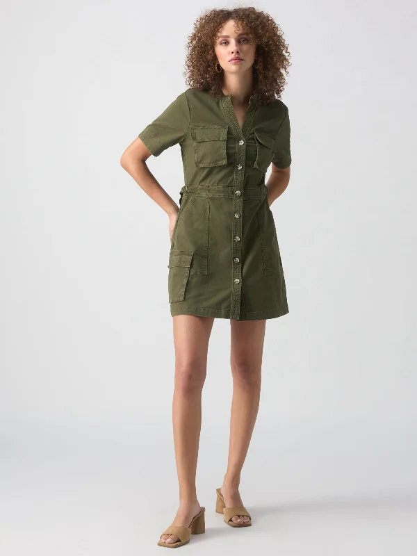 Reissue Dress Burnt Olive