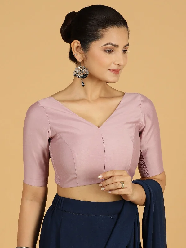 Vedika x Rozaana |  Saree Blouse in Lilac