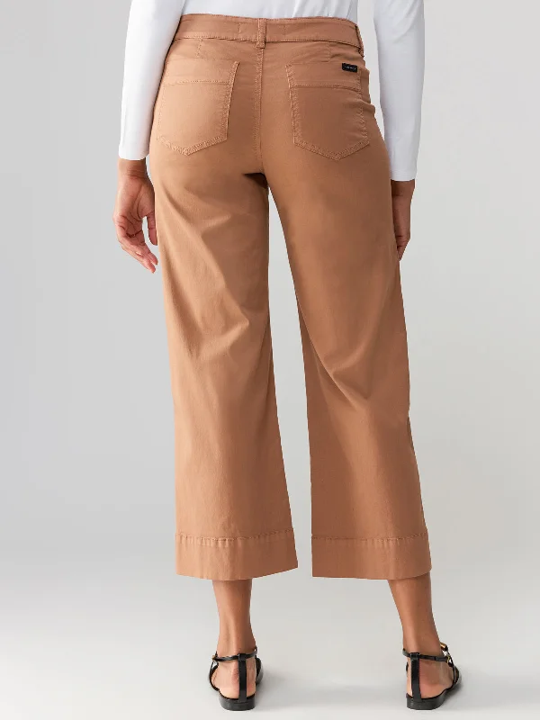 The Marine Standard Rise Crop Pant Mocha Mousse