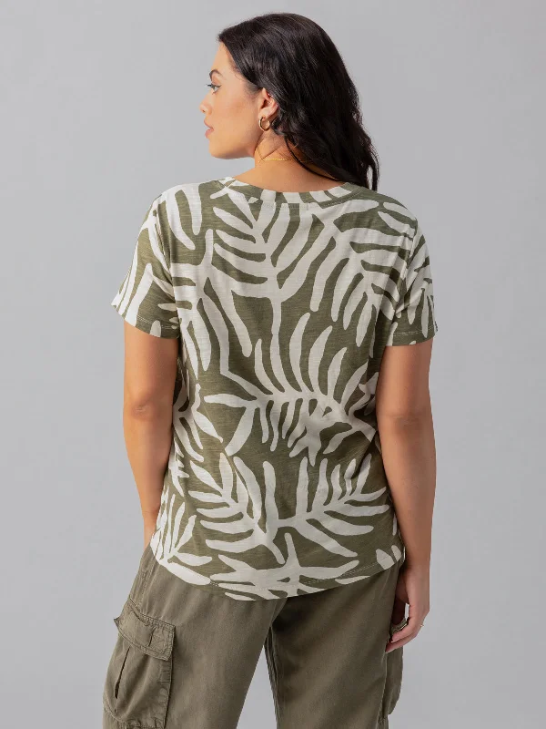 The Perfect Tee Olive Night Palm Inclusive Collection