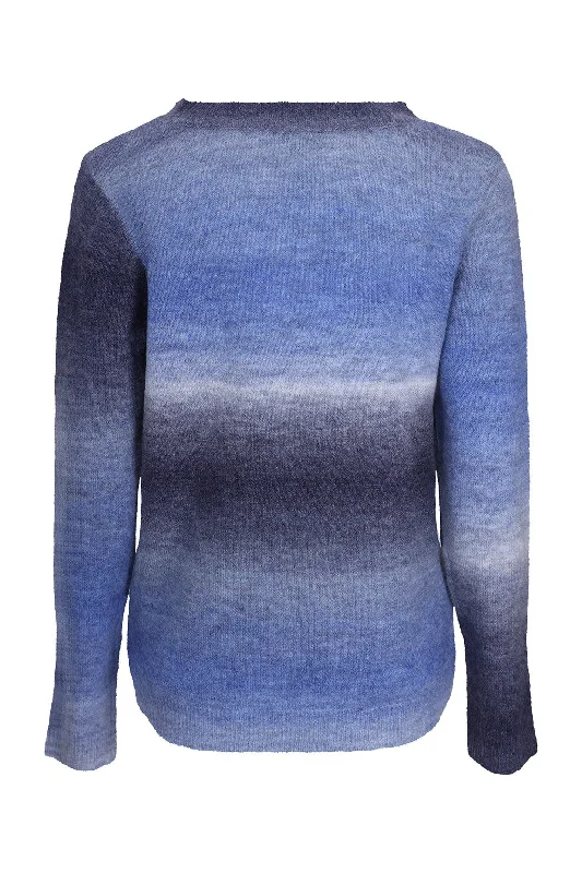 Touch of  Wool Multicolour Jersey | BLUES NAVY | 6973ZR