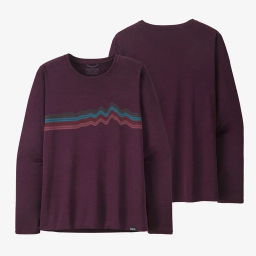 Ridge Rise Stripe: Night Plum X-Dye / Large