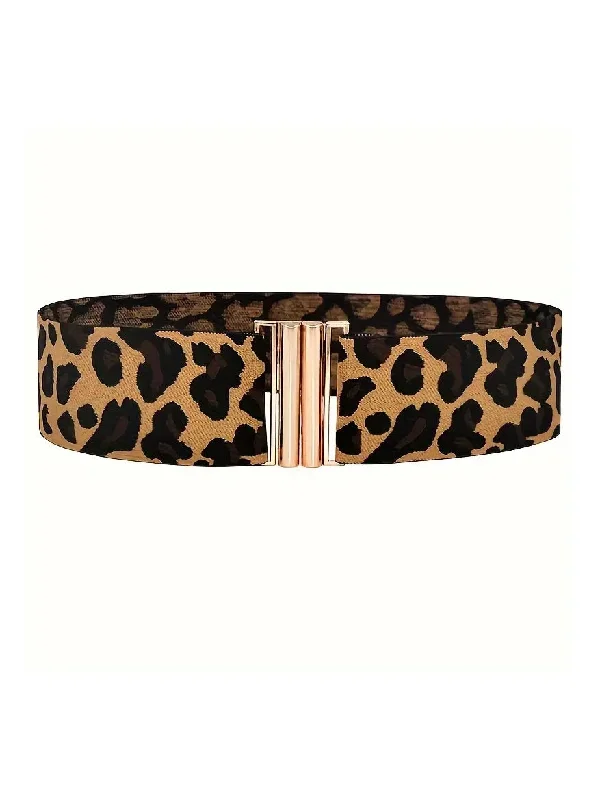 Animal Print Plus Size Belt