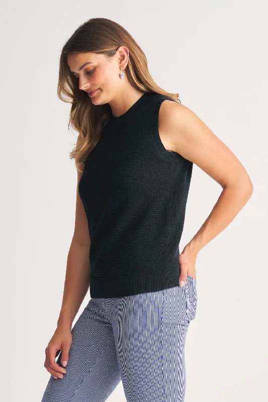 Silk Blend Knit Tank