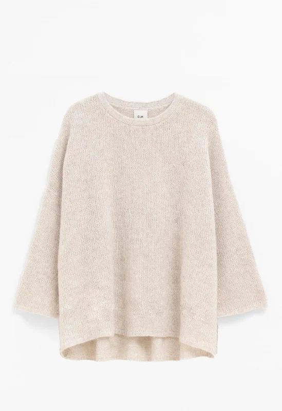 Elk Osby Sweater - Ecru