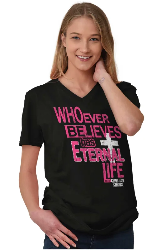 Eternal Life V-Neck T-Shirt