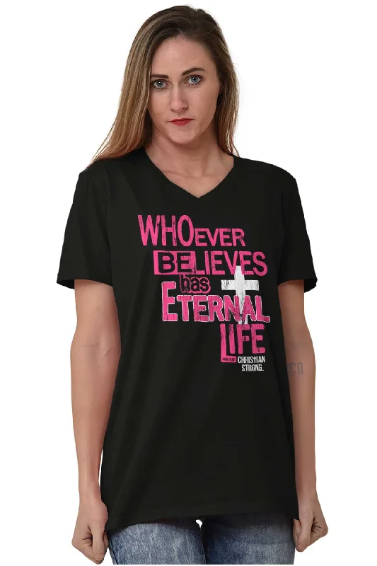 Eternal Life V-Neck T-Shirt