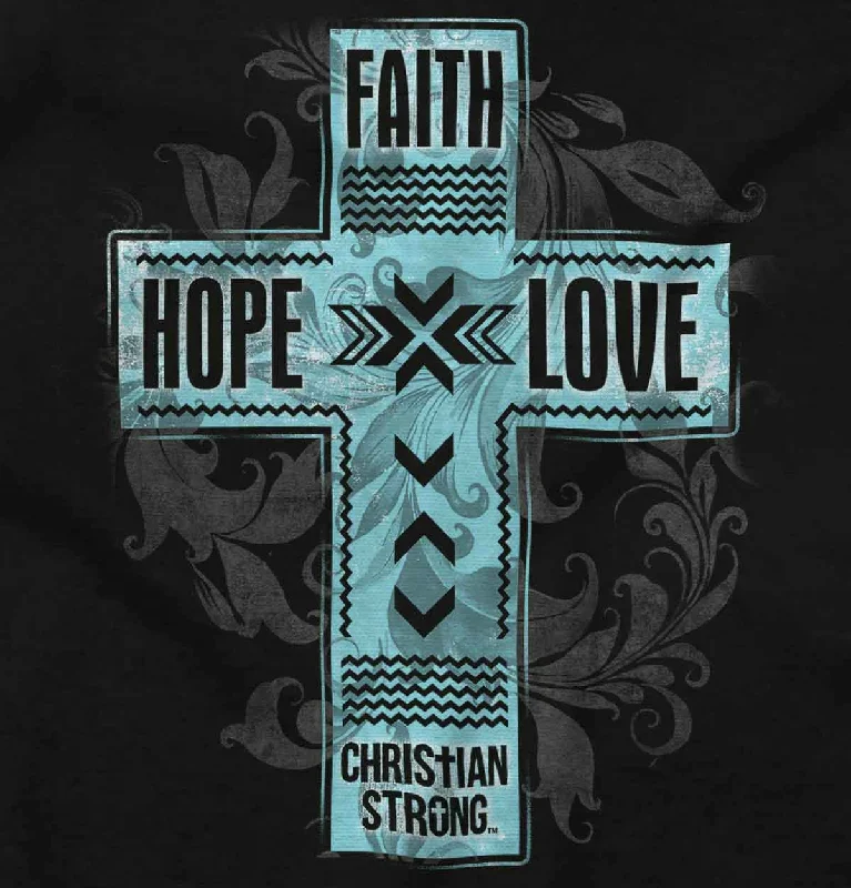 Faith Hope Love Zip Hoodie