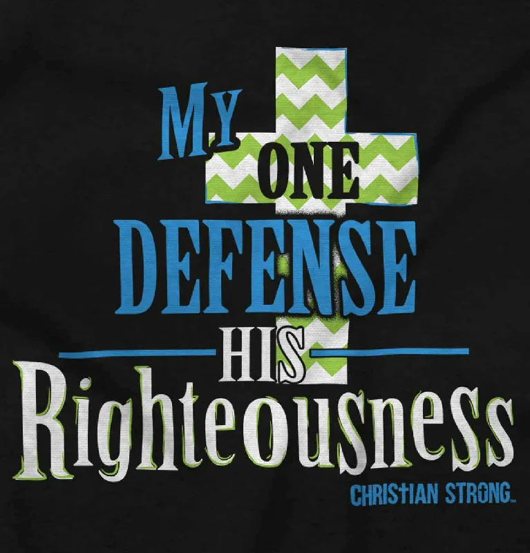 His Righteousness Junior Fit V-Neck T-Shirt