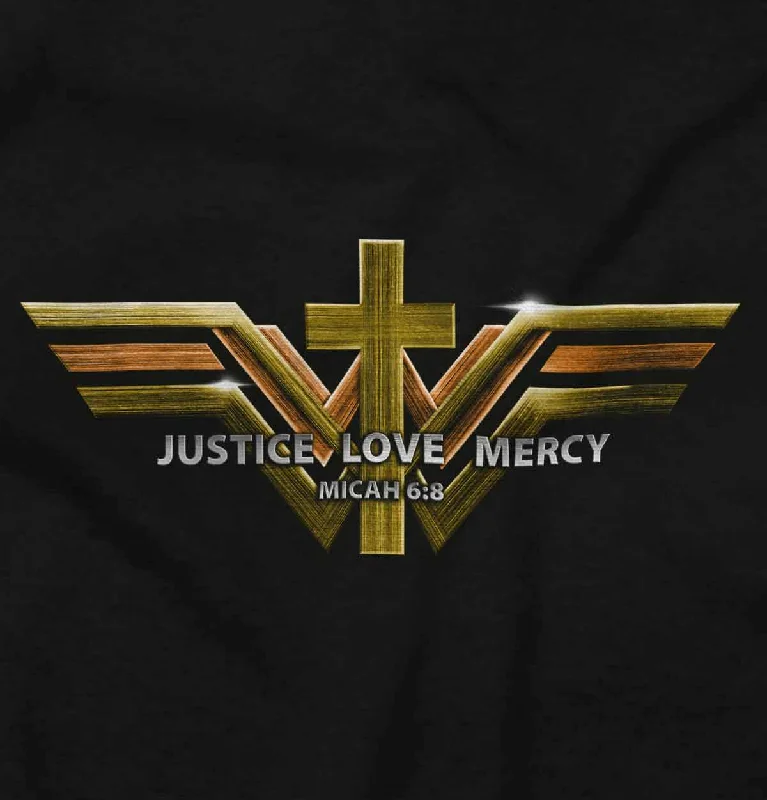 Justice Love Mercy T Shirt