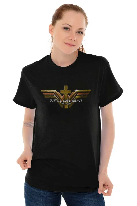 Justice Love Mercy T Shirt