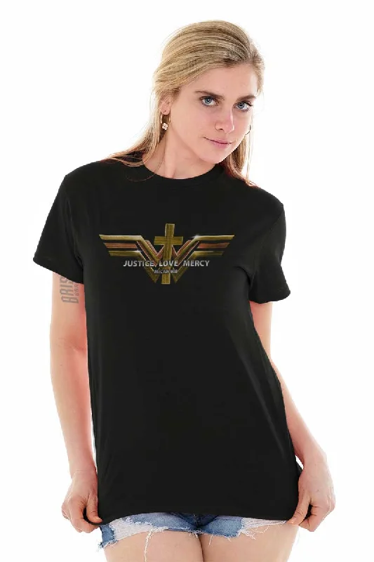 Justice Love Mercy T Shirt