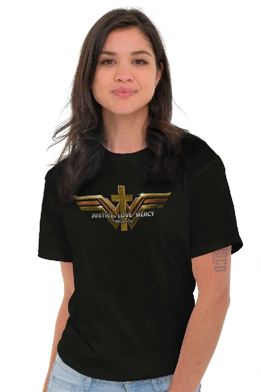 Justice Love Mercy T Shirt