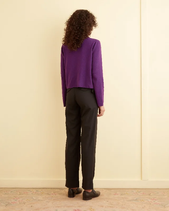 Lodge Cardigan - Plum