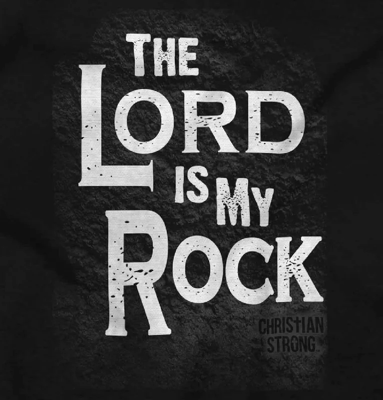 Lord Is My Rock Ladies T Shirt