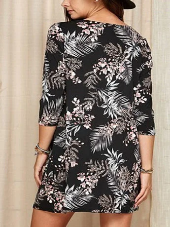 Maya Plus Size Tunic Dress