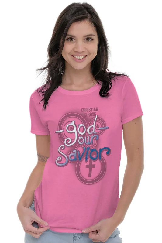 Our Savior Ladies T Shirt