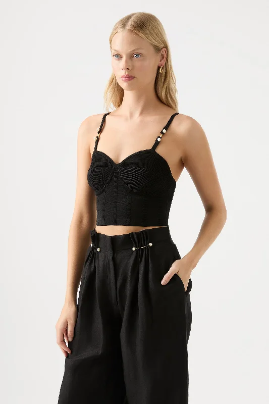 Phaedra Ottoman Knit Bustier