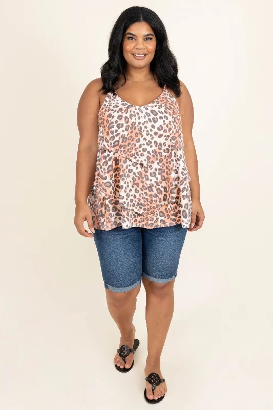 Queen Fever Top, Coral